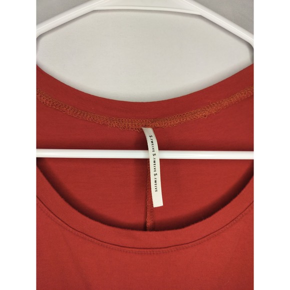 S-Twelve Brand Long Sleeve Flowy Spring Blouse - Picture 3 of 9